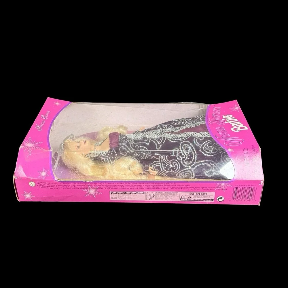 Mattel Winter Fantasy Barbie Doll Special Edition 1996 Christmas 17249 NRFB READ